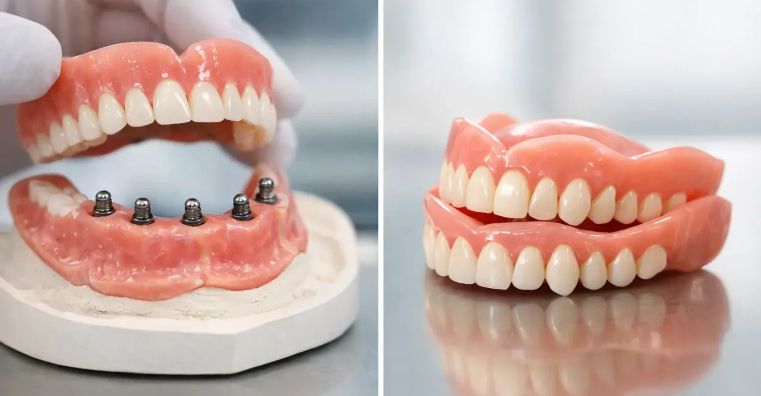 implant supported dentures vs traditional dentures 2